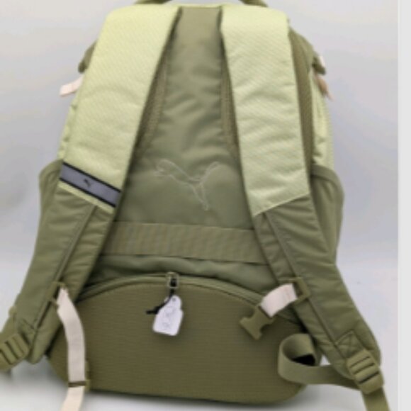PUMA Challenger Backpack Fully Padded 15” Laptop Pocket Sage Green - Picture 2 of 3